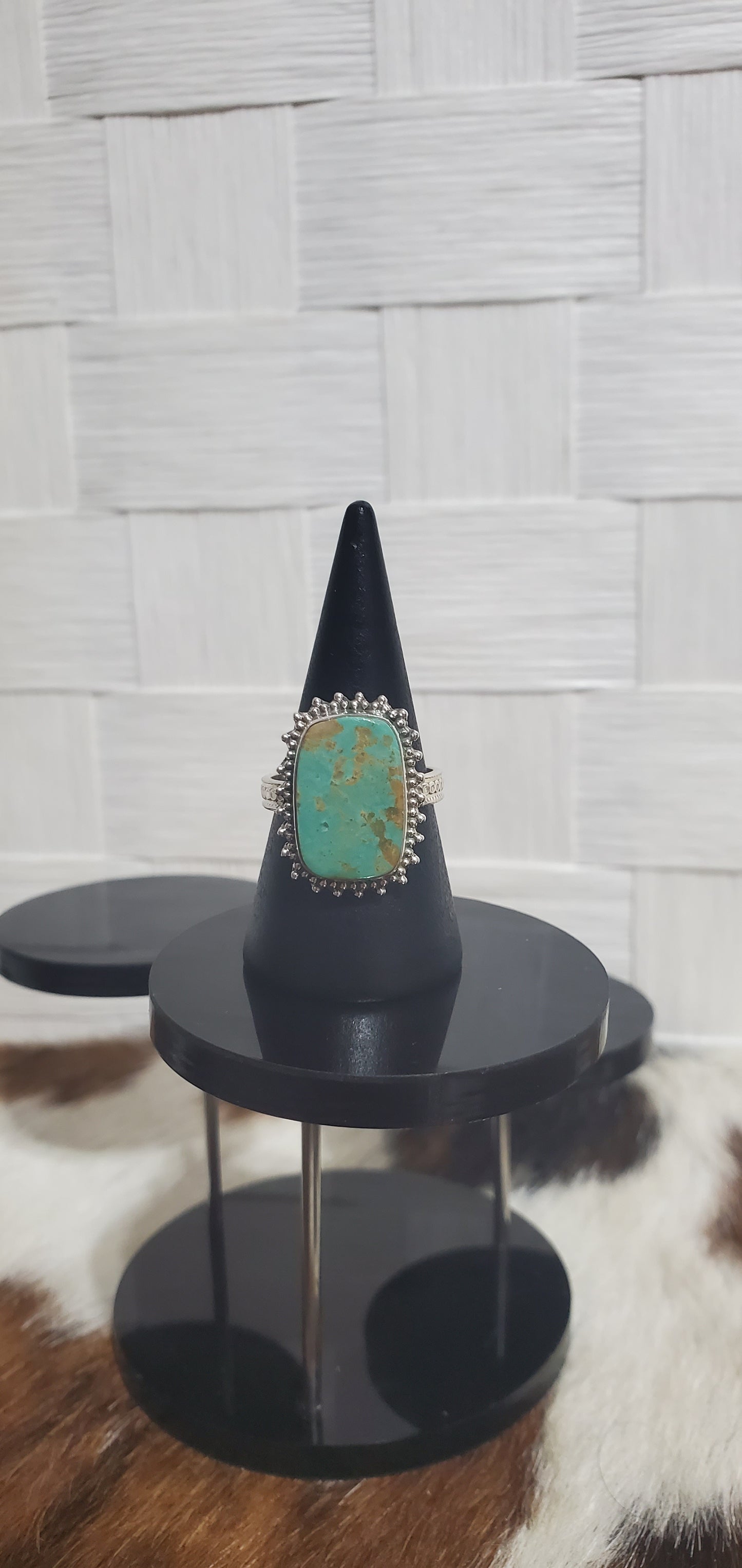 940 Turquoise Sz 7.25
