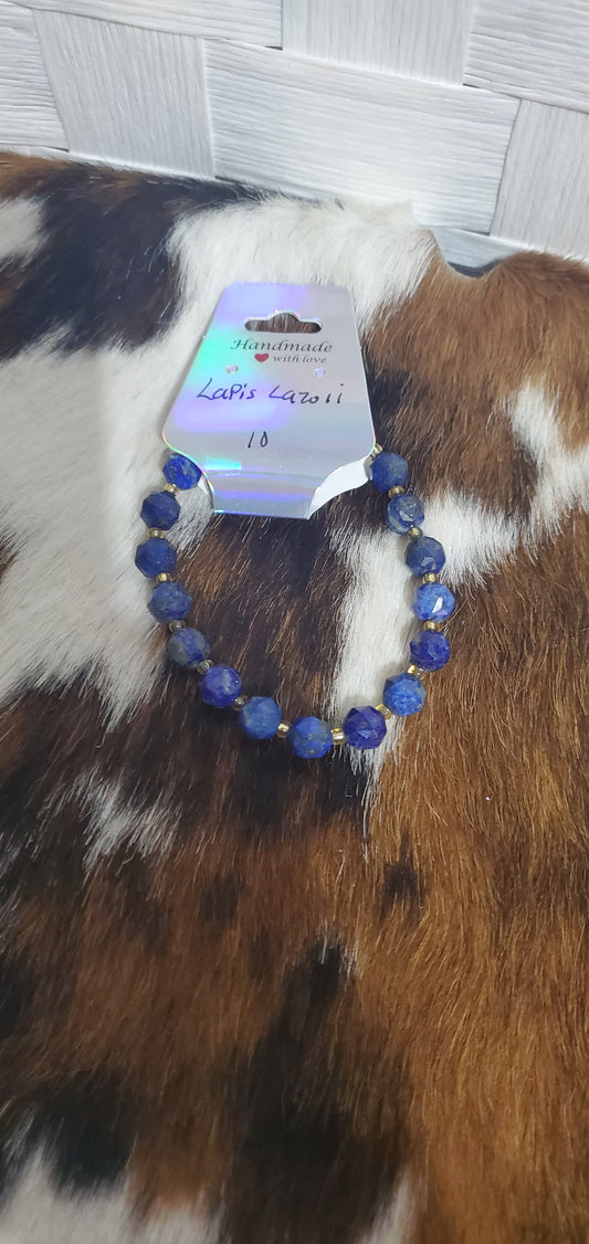 861 Lapis Lazuli Stretch Bracelet
