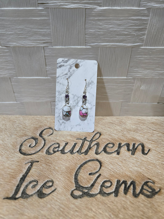 377 Cotton Candy and Amethyst