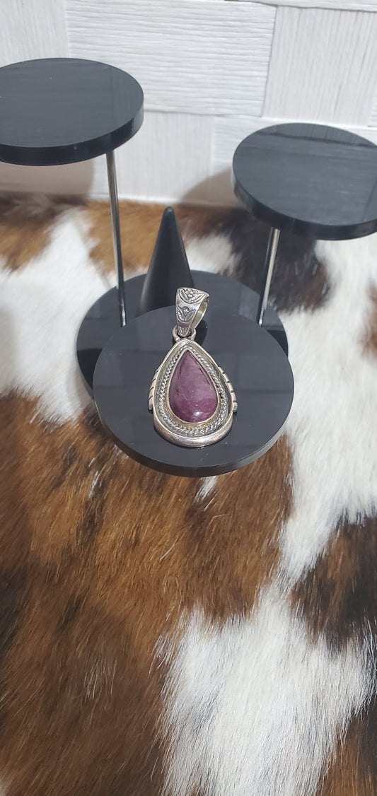 1nuttynette1 Zia Purple Spiny Pendant 7mm Bale 10/16