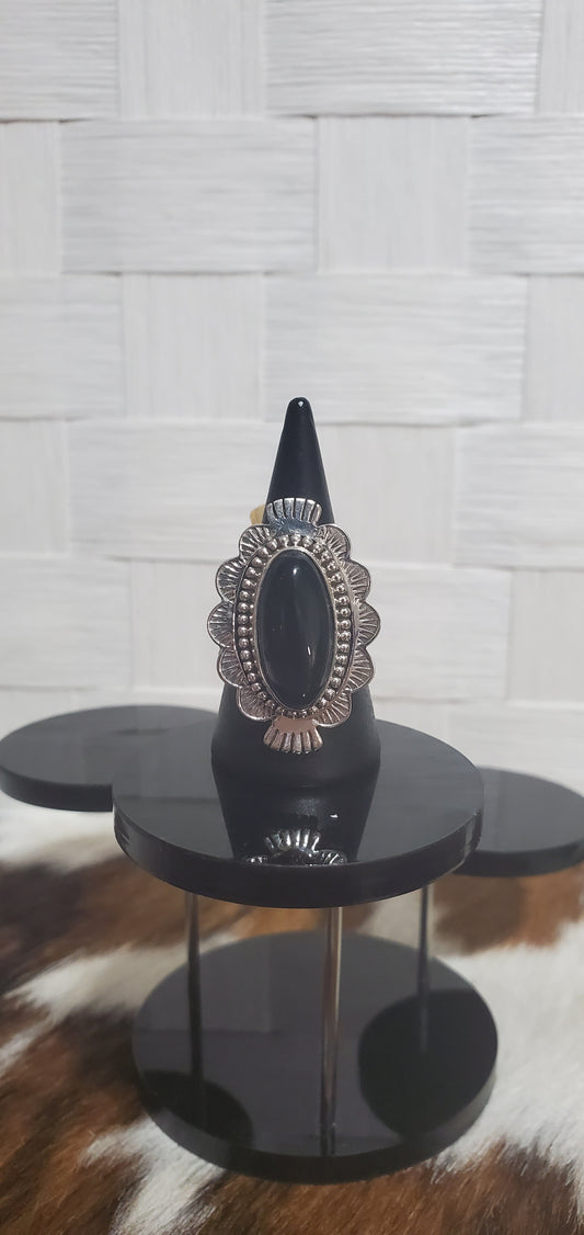 990 Black Onyx Sz 7.25