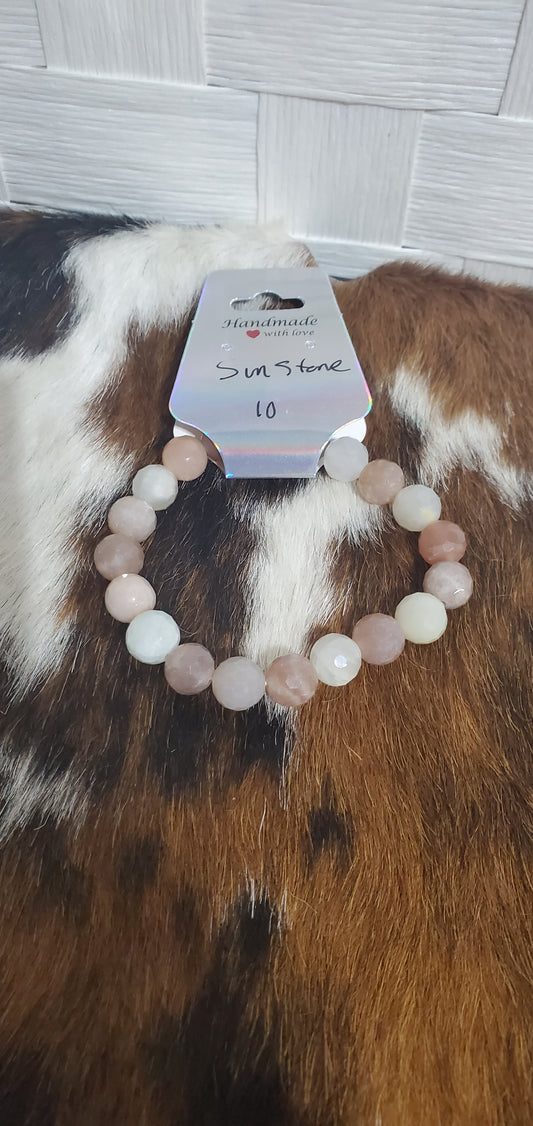 911 Sunstone Stretch Bracelet