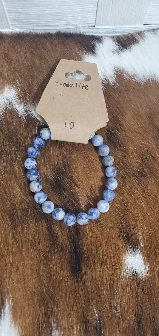 903 Sodalite Stretch Bracelet