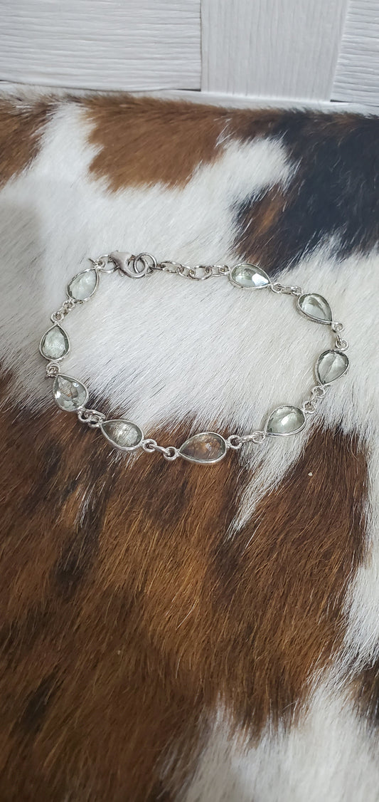 288 Green Amethyst Sz 7.50